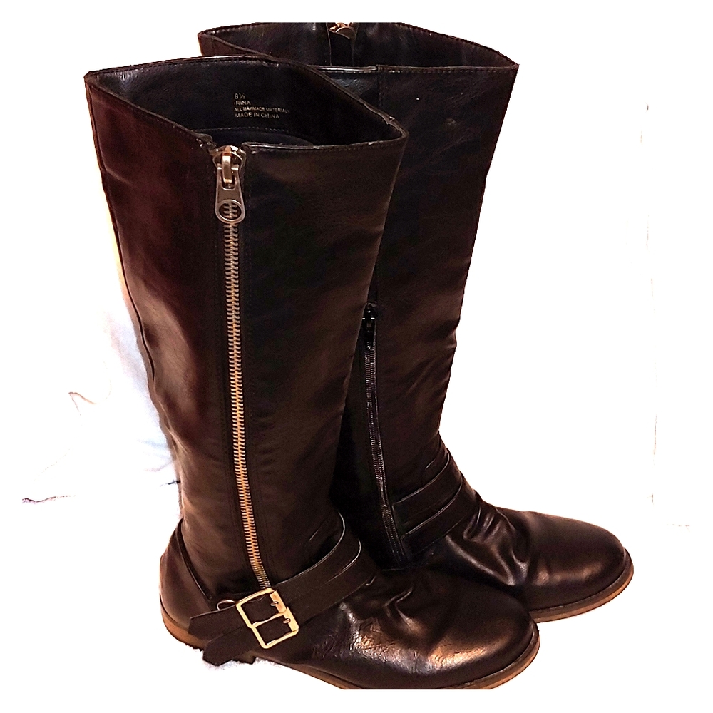 Women's Tall Black Boots